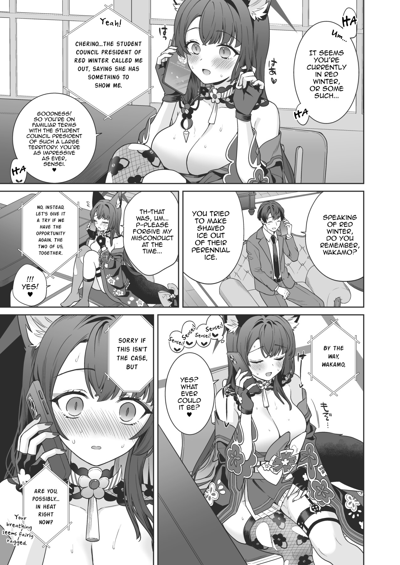 Hentai Manga Comic-Pure ♥ Lovestruck Fox in Heat -4--Read-7